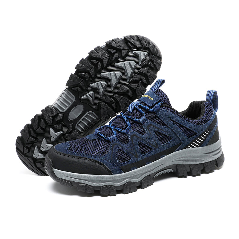 Men’s Athletic Work Shoes – Arch Support, Wide Toe Box, Breathable, Lightweight, Non-Slip, Built for Hiking & Outdoor Use