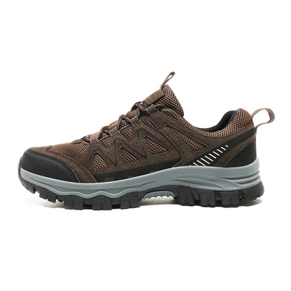 Men’s Athletic Work Shoes – Arch Support, Wide Toe Box, Breathable, Lightweight, Non-Slip, Built for Hiking & Outdoor Use